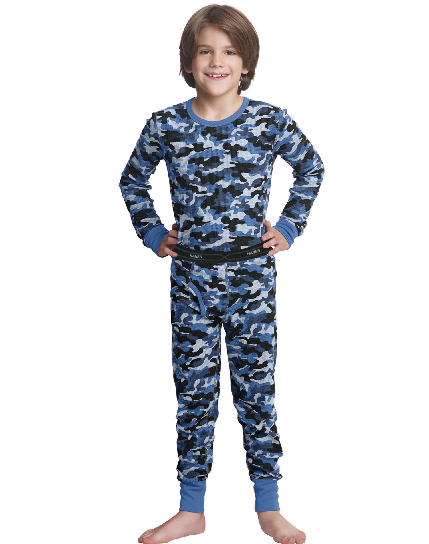 Hanes Boy`s XTemp™ Camo Thermal Set