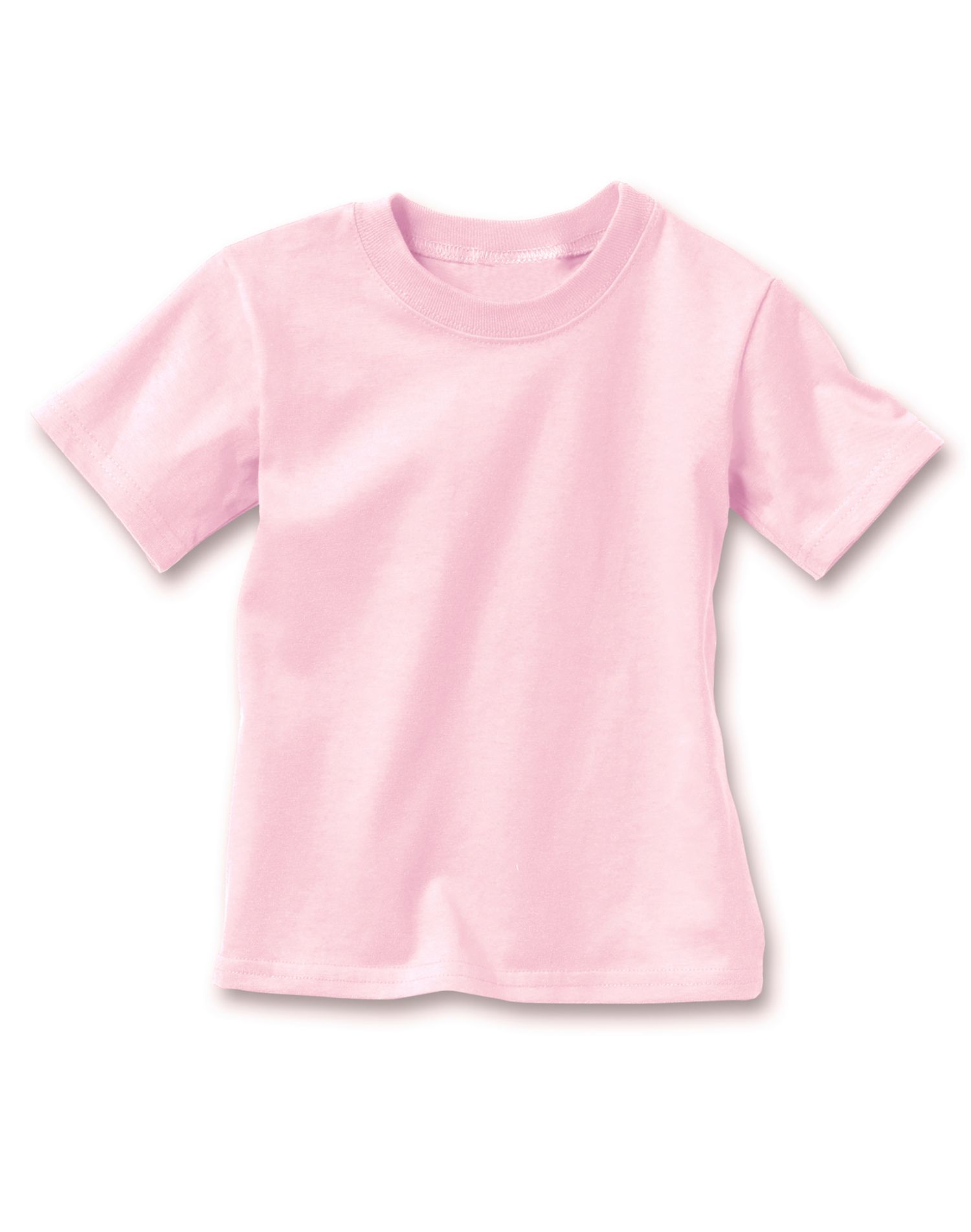 Hanes Toddler Girls` Crewneck Tee Assorted
