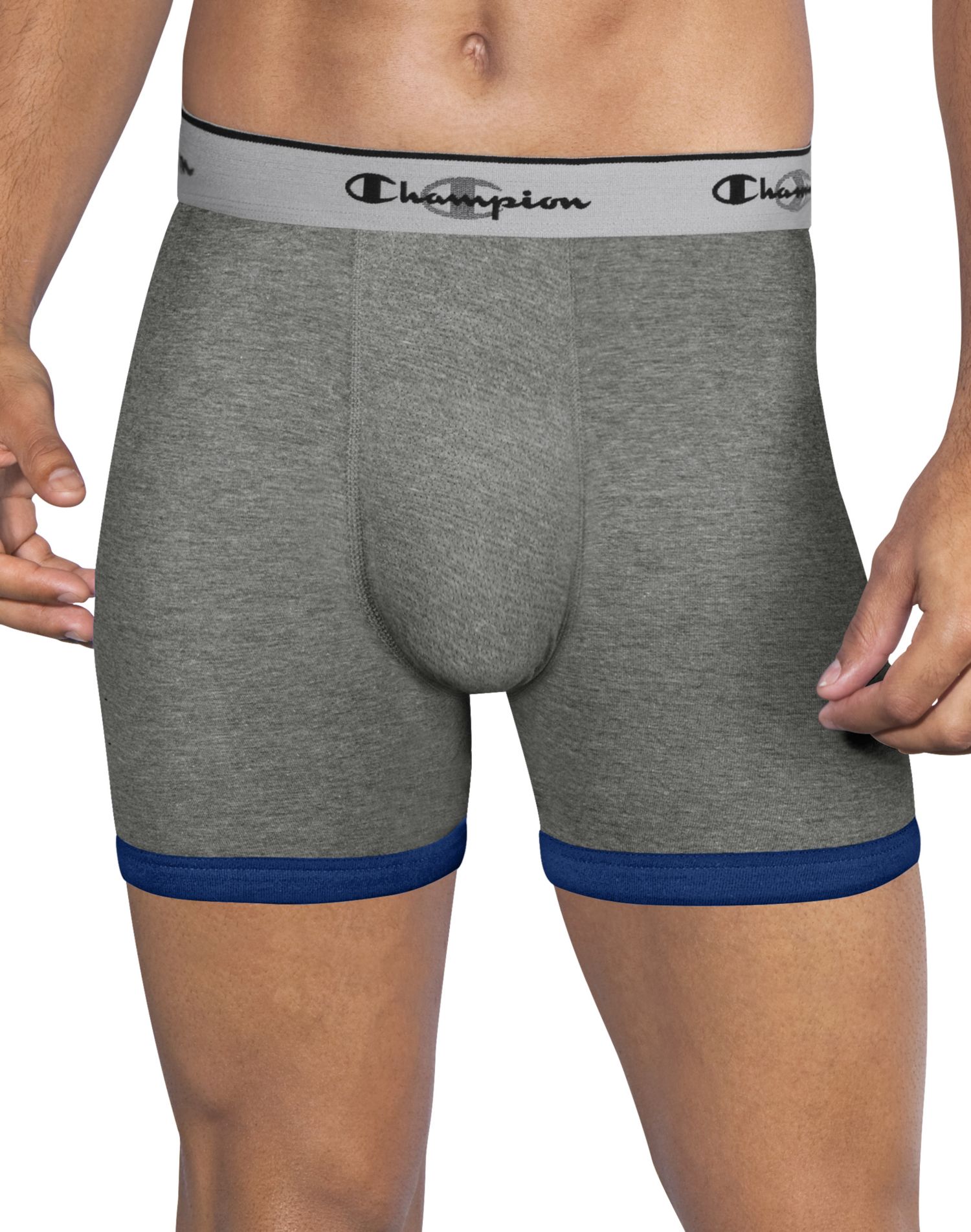 Champion Men`s Performance Stretch Regular Boxer Brief