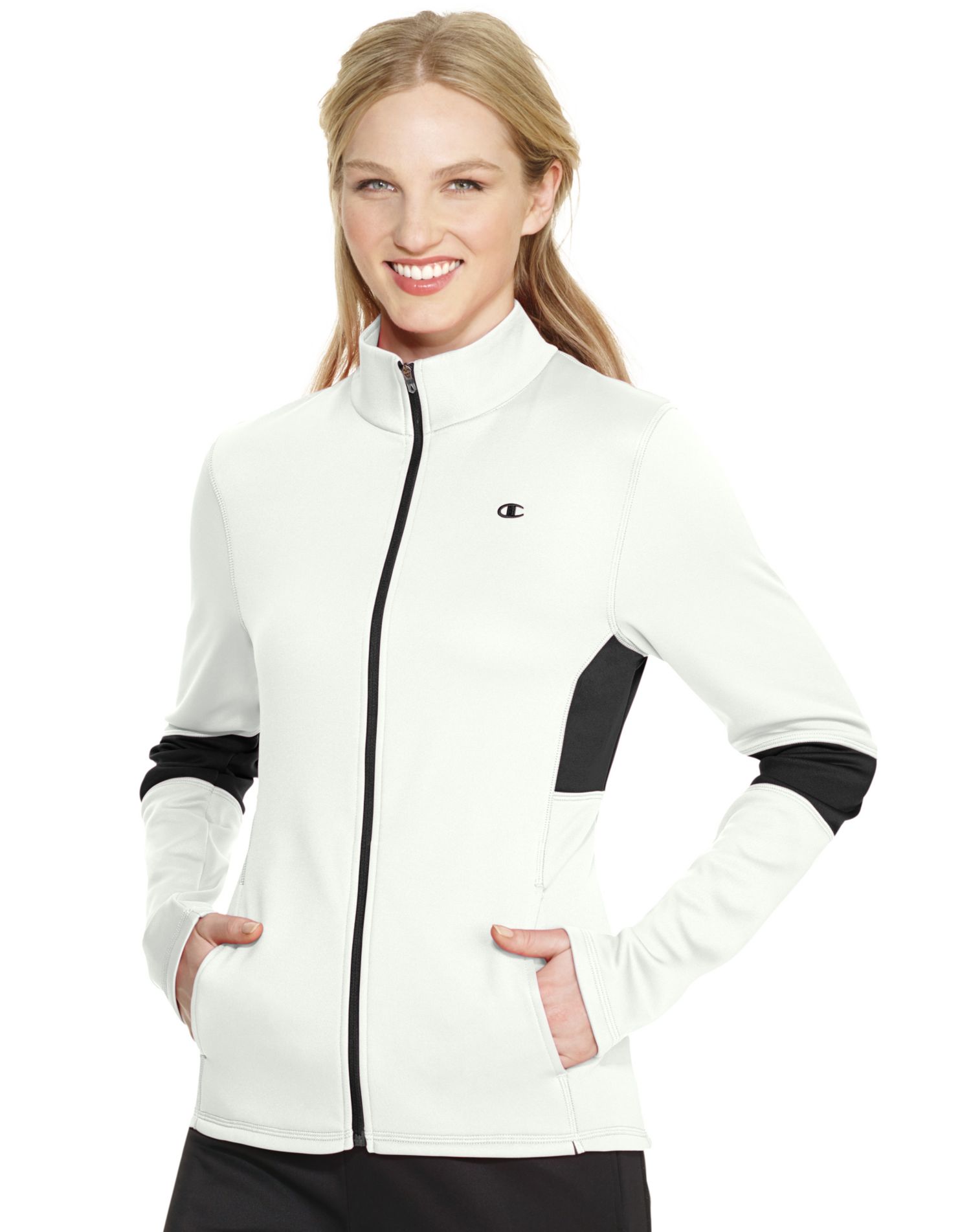 champion fleece jacket womens