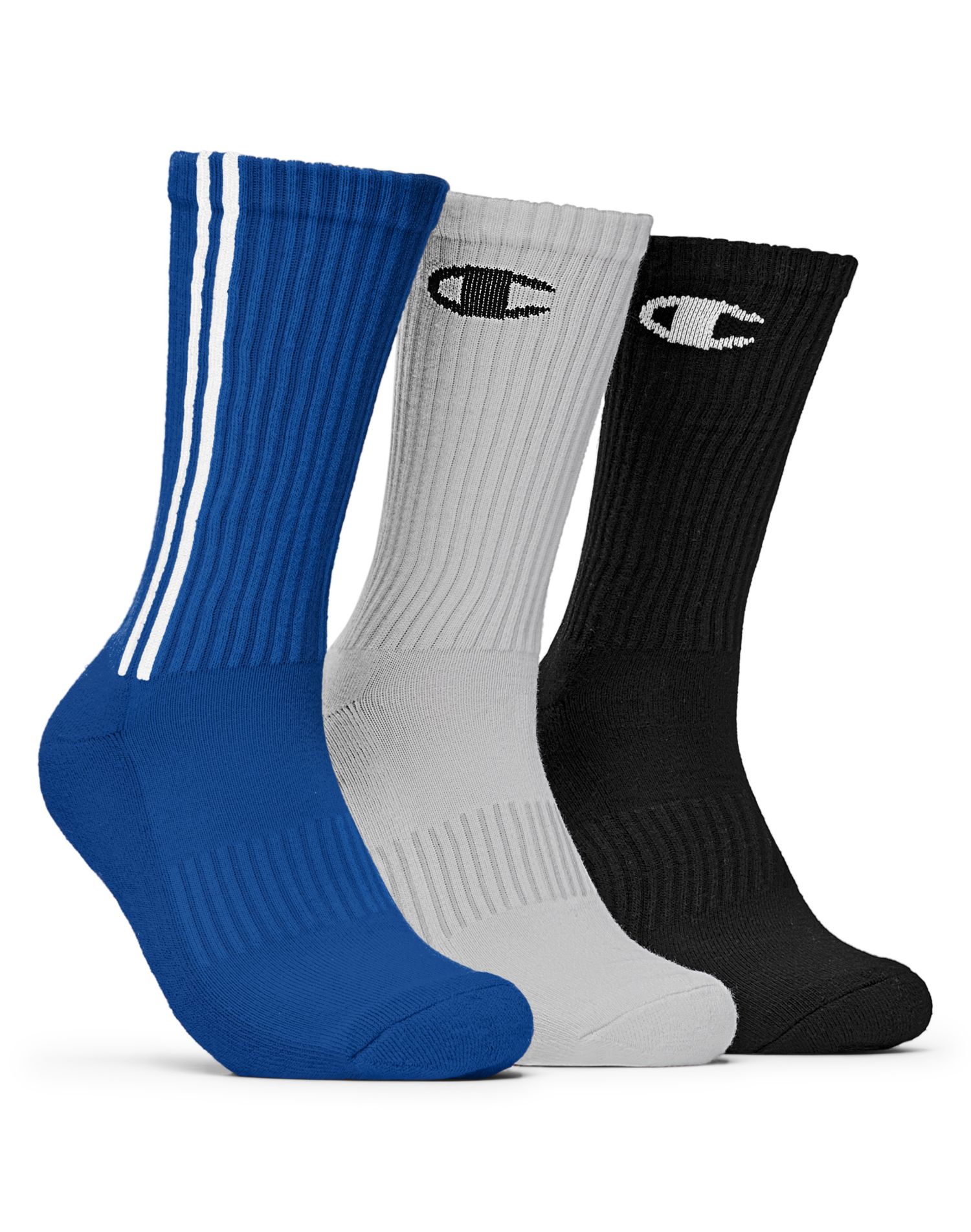 Champion Men’s Dyed Crew Socks