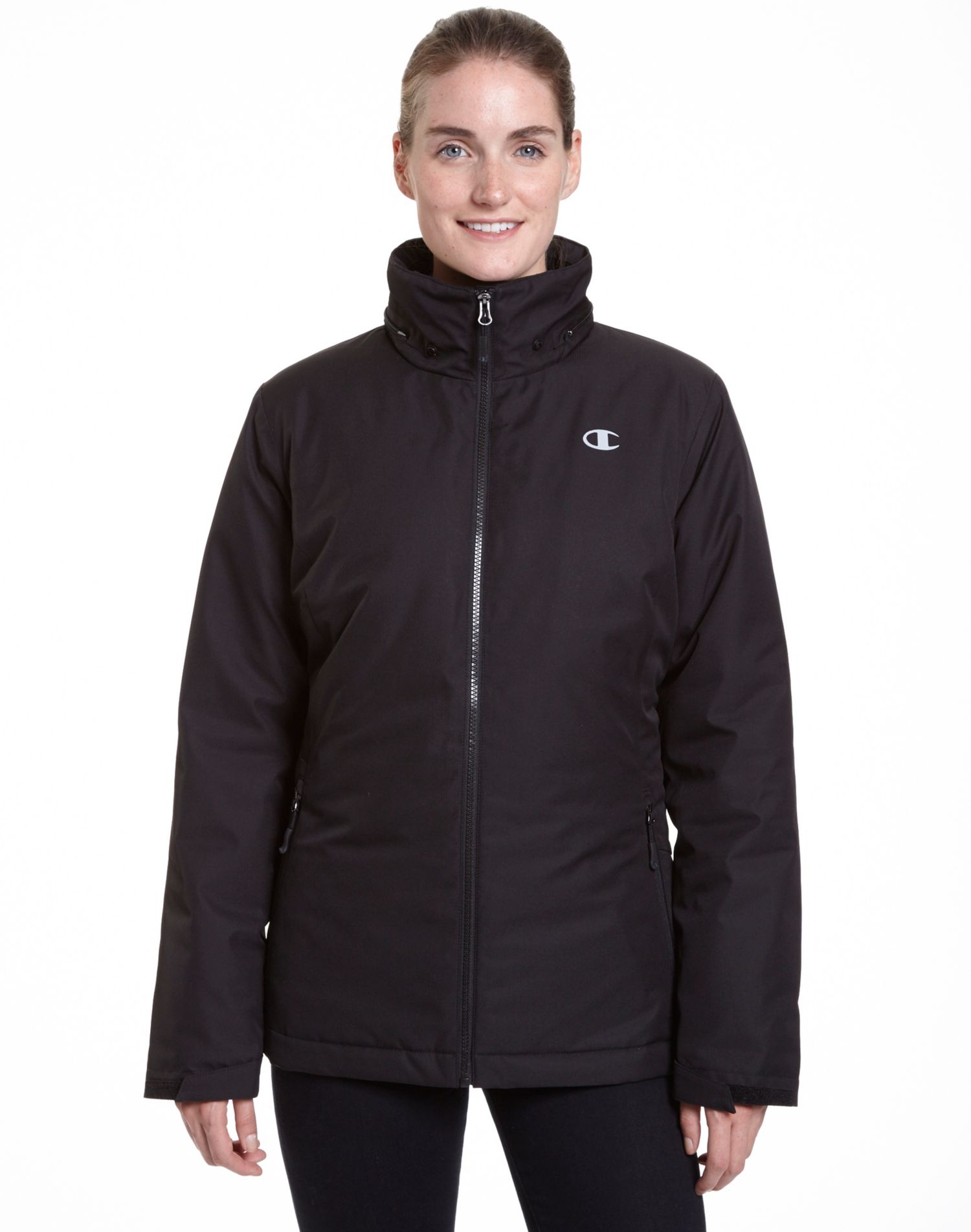 Champion Women`s Technical Heather 3in1 Jacket With Microfleece Liner