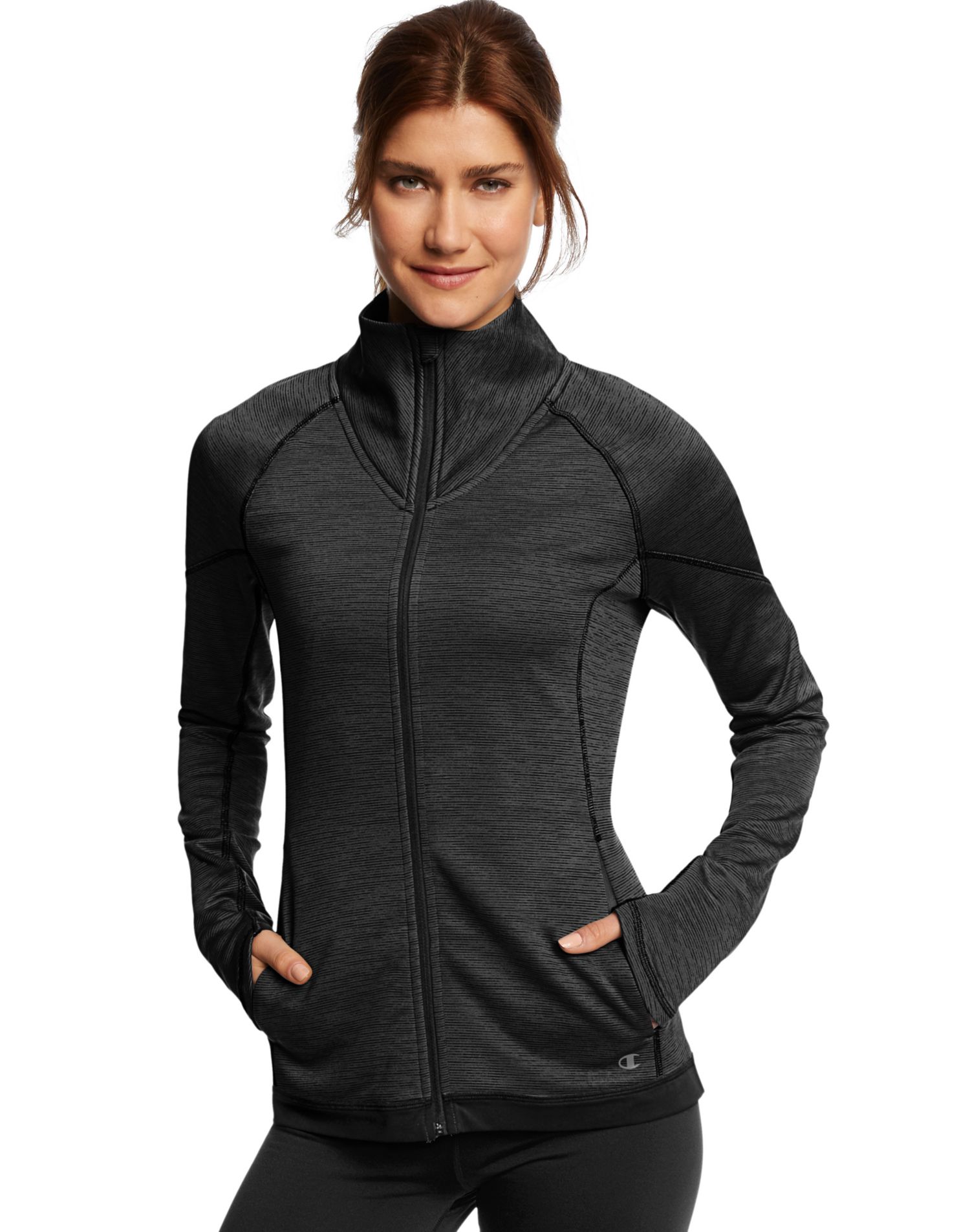 champion fleece jacket womens