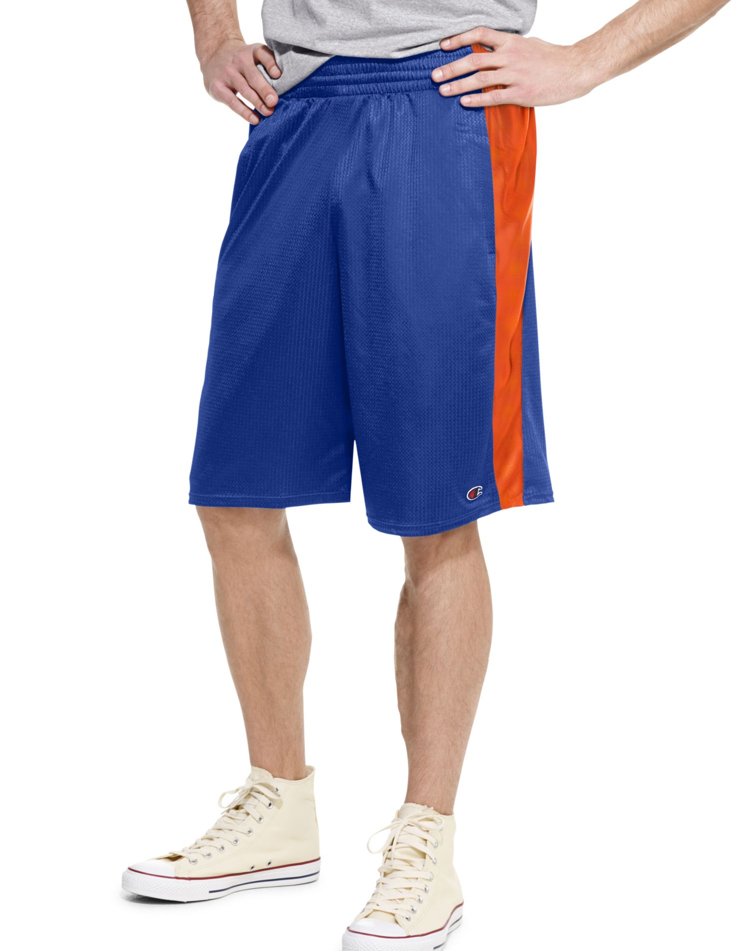 Champion Men`s Authentic Print Crossover Basketball Shorts