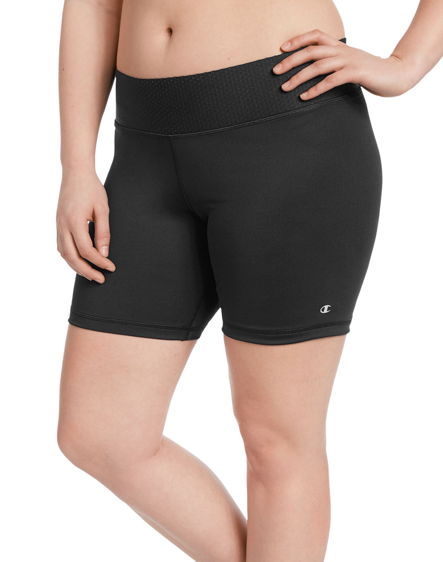 women's champion fleece shorts