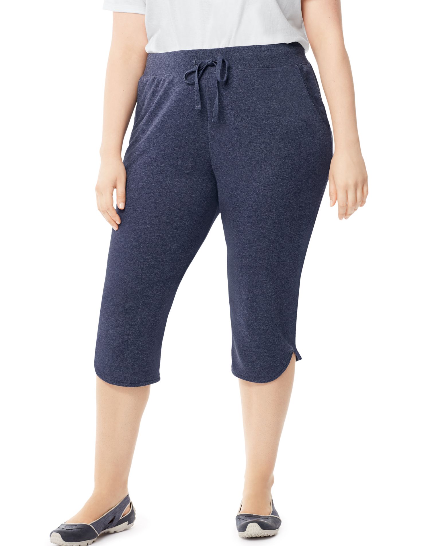 jms french terry women's capris