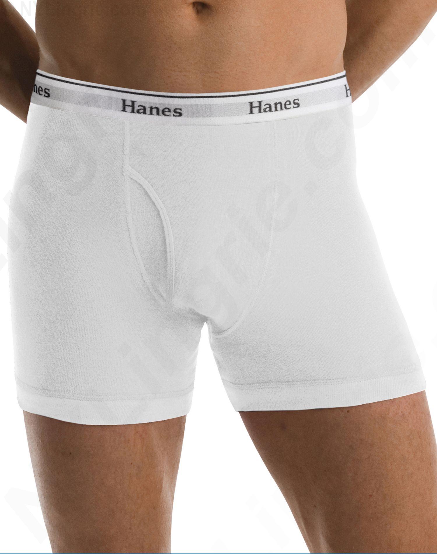 Hanes Classics Men's Boxer Briefs No Ride Up 2Pack