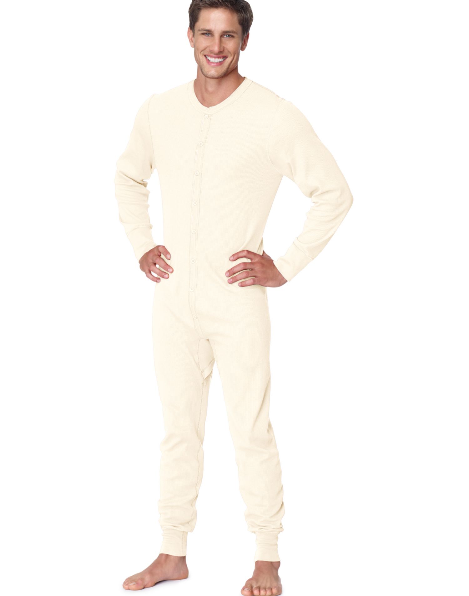 Hanes Men`s XTemp™ Thermal Union Suit 3X4X