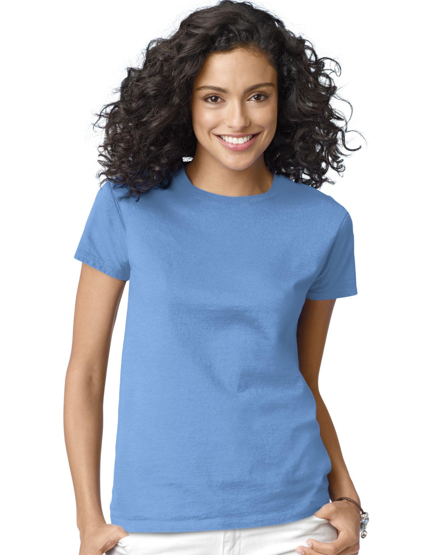 hanes tshirts 5680 Hanes Women's Relax Fit Jersey Tee 5.2 oz