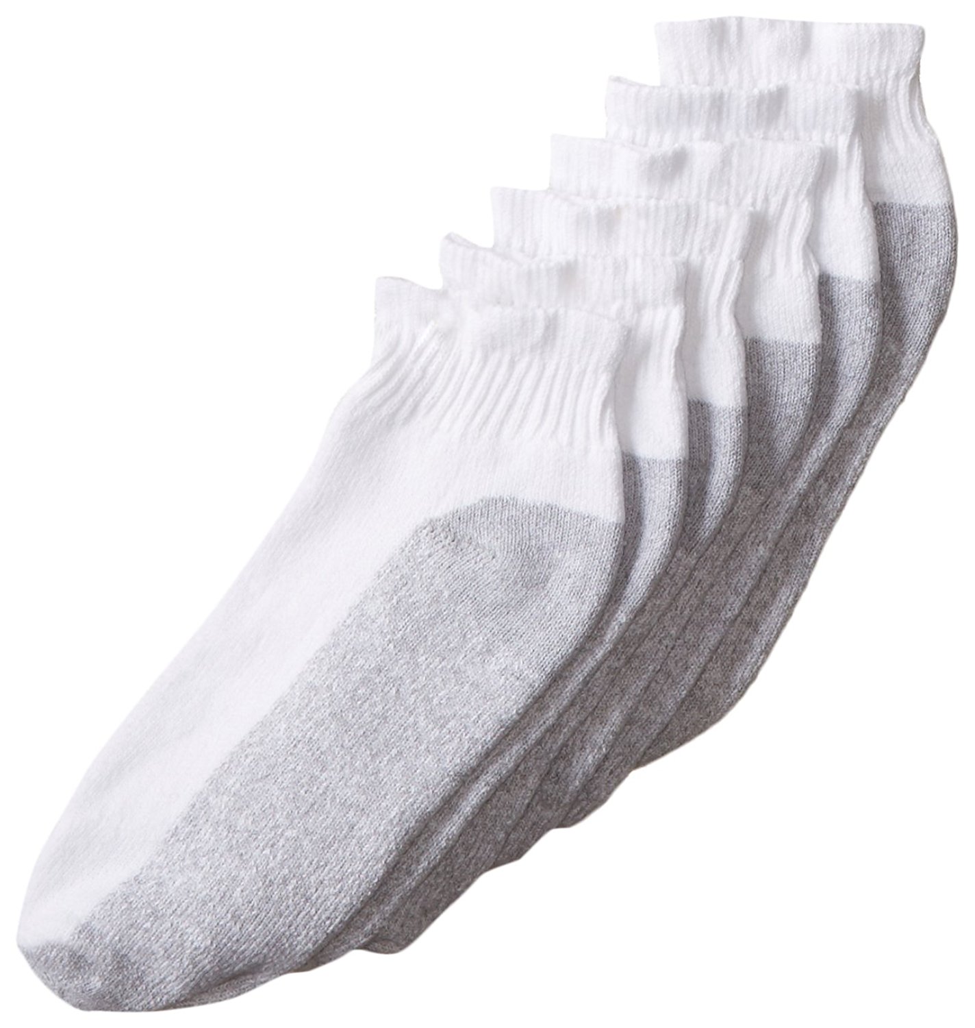 Fruit of the Loom Men`s Core 6 Pack Ankle Socks