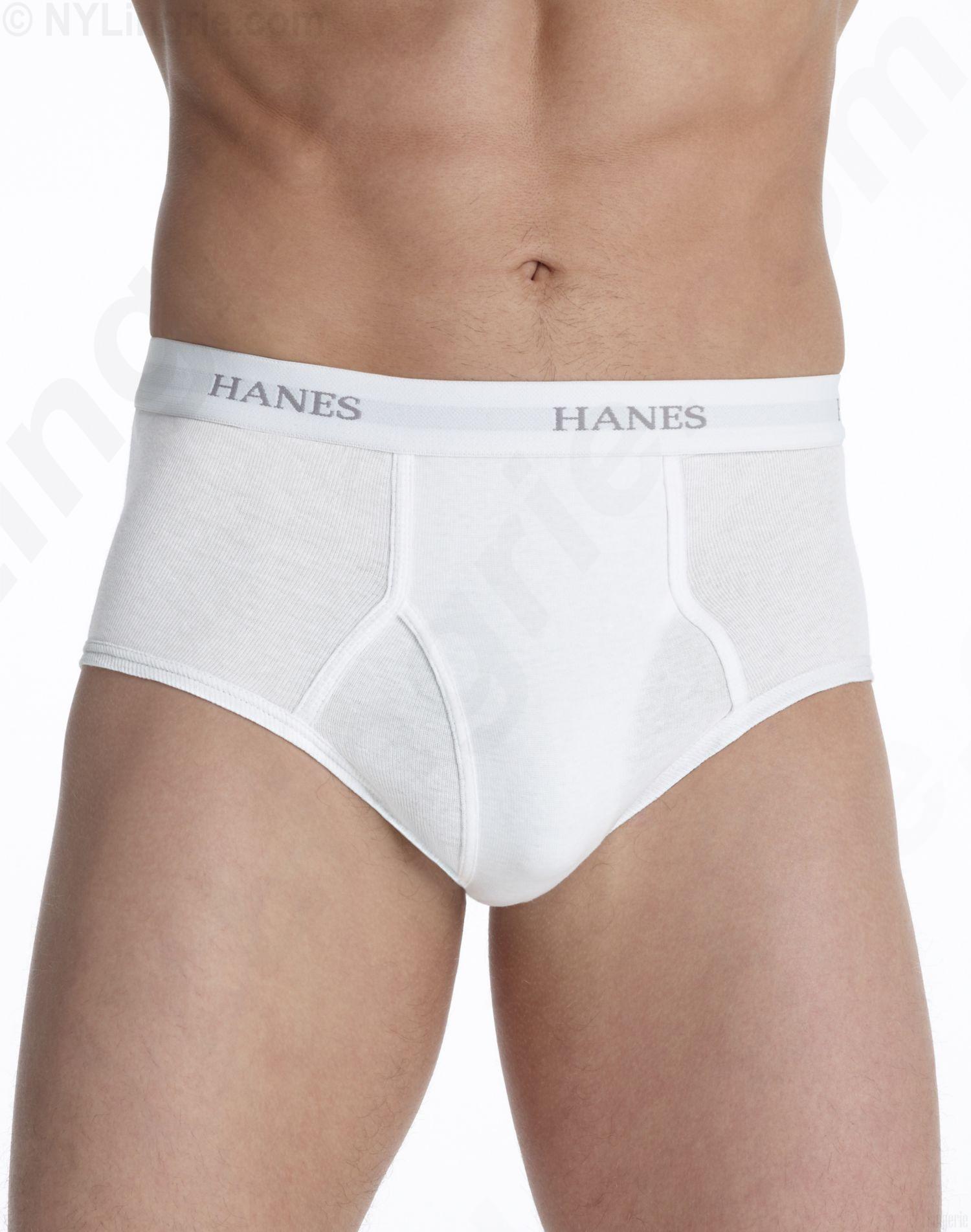 Hanes Classics Men's Briefs with Comfort Flex® Waistband, White 7Pack