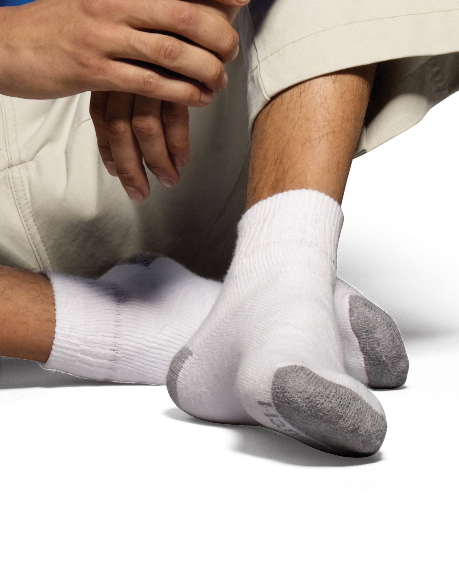 Hanes Men`s Classics ComfortSoft® Ankle Socks 6Pack