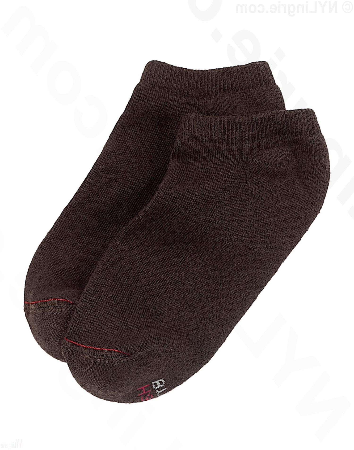 Hanes Men’s Casual NoShow Socks 3Pack