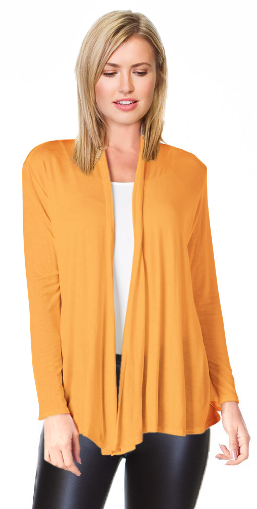 long draped sleeves